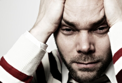 imageofmanholdinghead