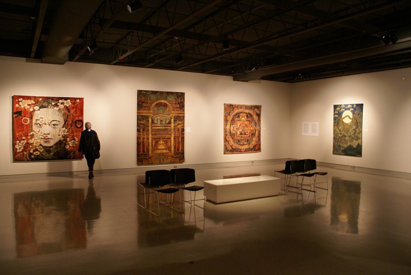 inside of museum