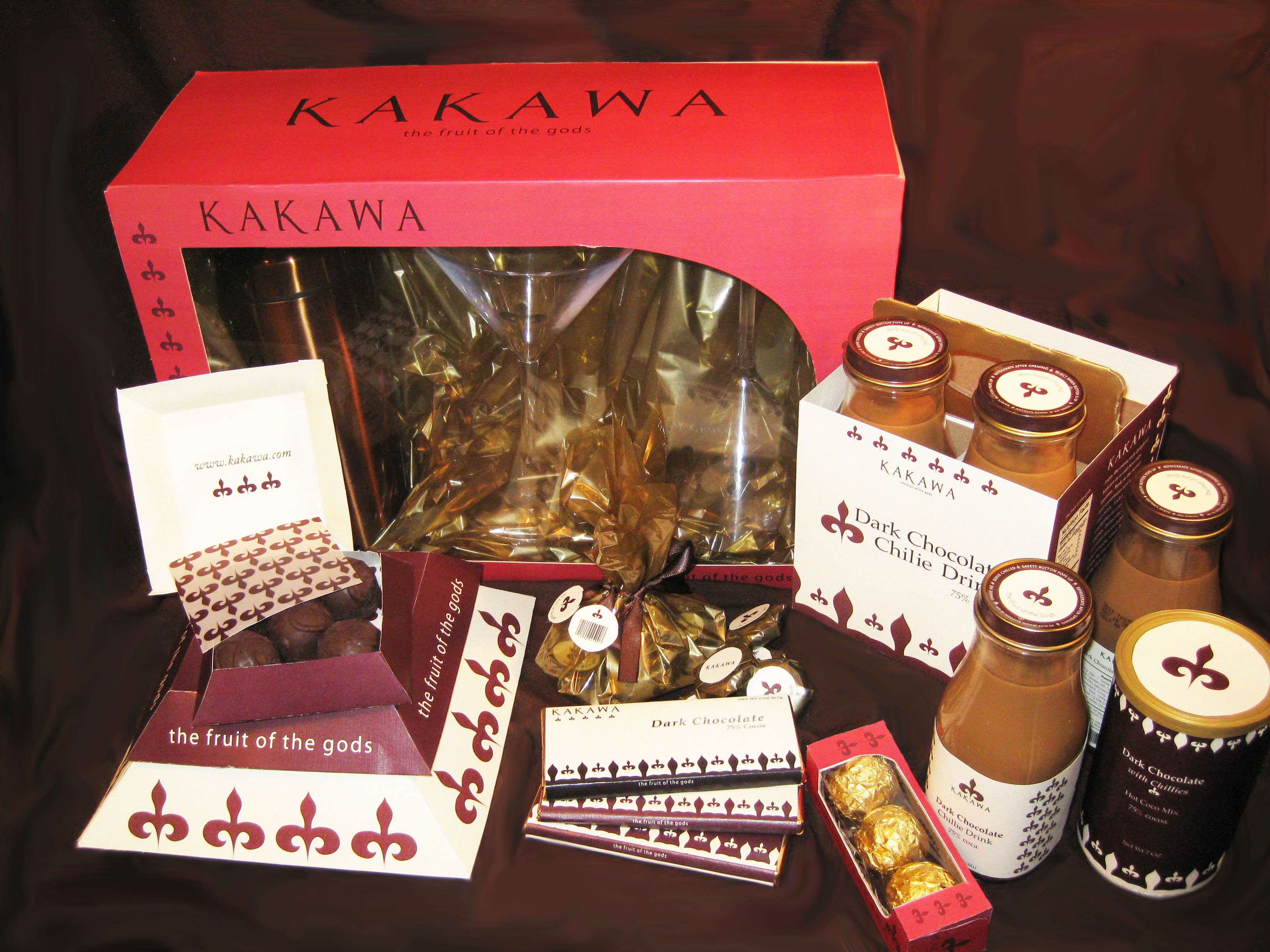 Kakawa chocolate packaging