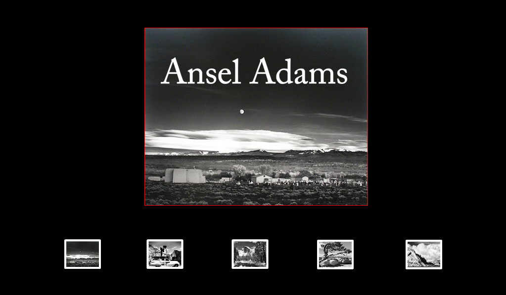 Ansal adams websiste